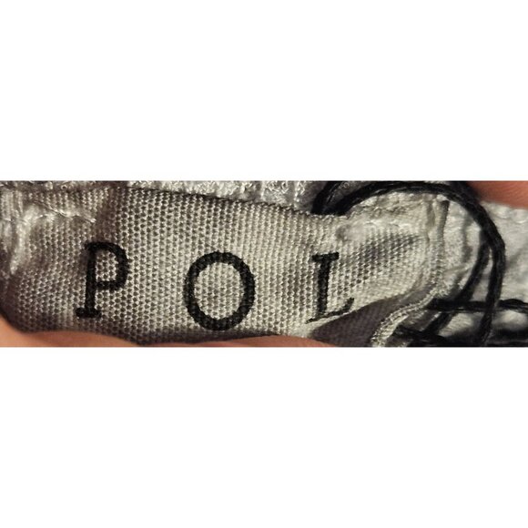 POL Womens Tank Top Silver Grey M Artisanal Core Boho Chic Romantic Core - Picture 5 of 14